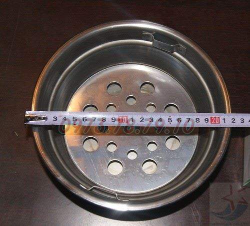 Chậu than inox dùng cho bếp nướng than hoa