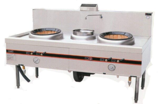 Bếp á đôi quạt thổi có 1 bầu nước