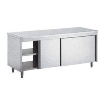 TỦ INOX CÓ CỬA LÙA