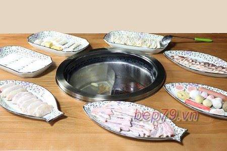 Bếp lẩu không khói hút âm H-36