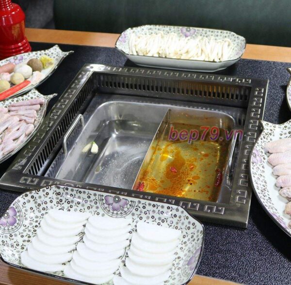 Bếp lẩu không khói hút âm D-36