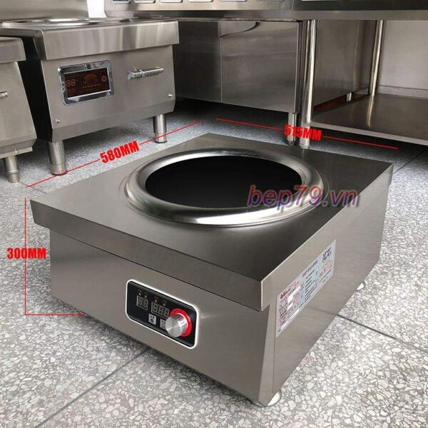 Bếp từ đơn công nghiệp 6kw mặt lõm 60A1