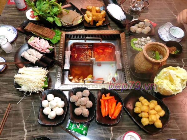 Bếp lẩu tự động nâng hạ DS-36