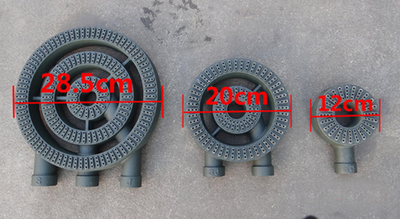 Đầu họng gas công nghiệp kiểu hàn quốc-Họng đơn-họng đôi-họng ba