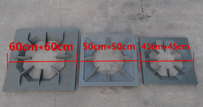 Kiềng gang kiểu vuông bếp gas công nghiệp hàn quốc