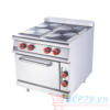 Bếp w từ âu điện 4 họng có lò nướng