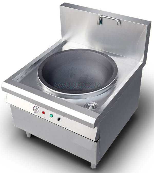 Bếp điện xào trực tiếp chảo gang chống dính chuyên dùng