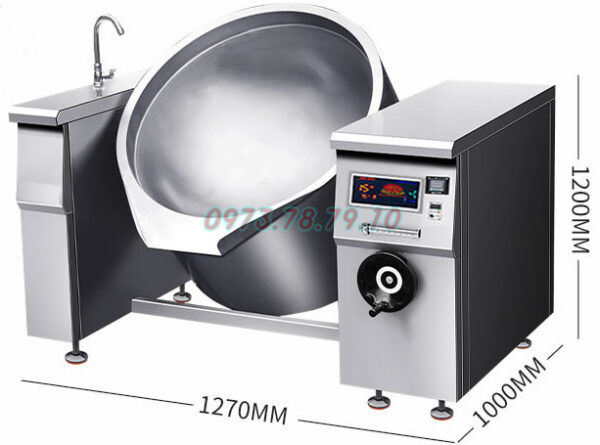 Chảo nghiêng tay quay điện từ ShinStar