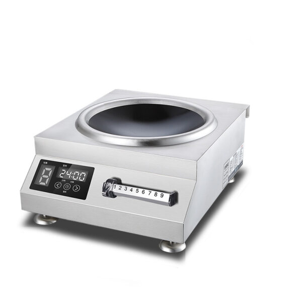 Bếp điện từ công nghiệp Shinstar cao cấp mặt lõm 5000W